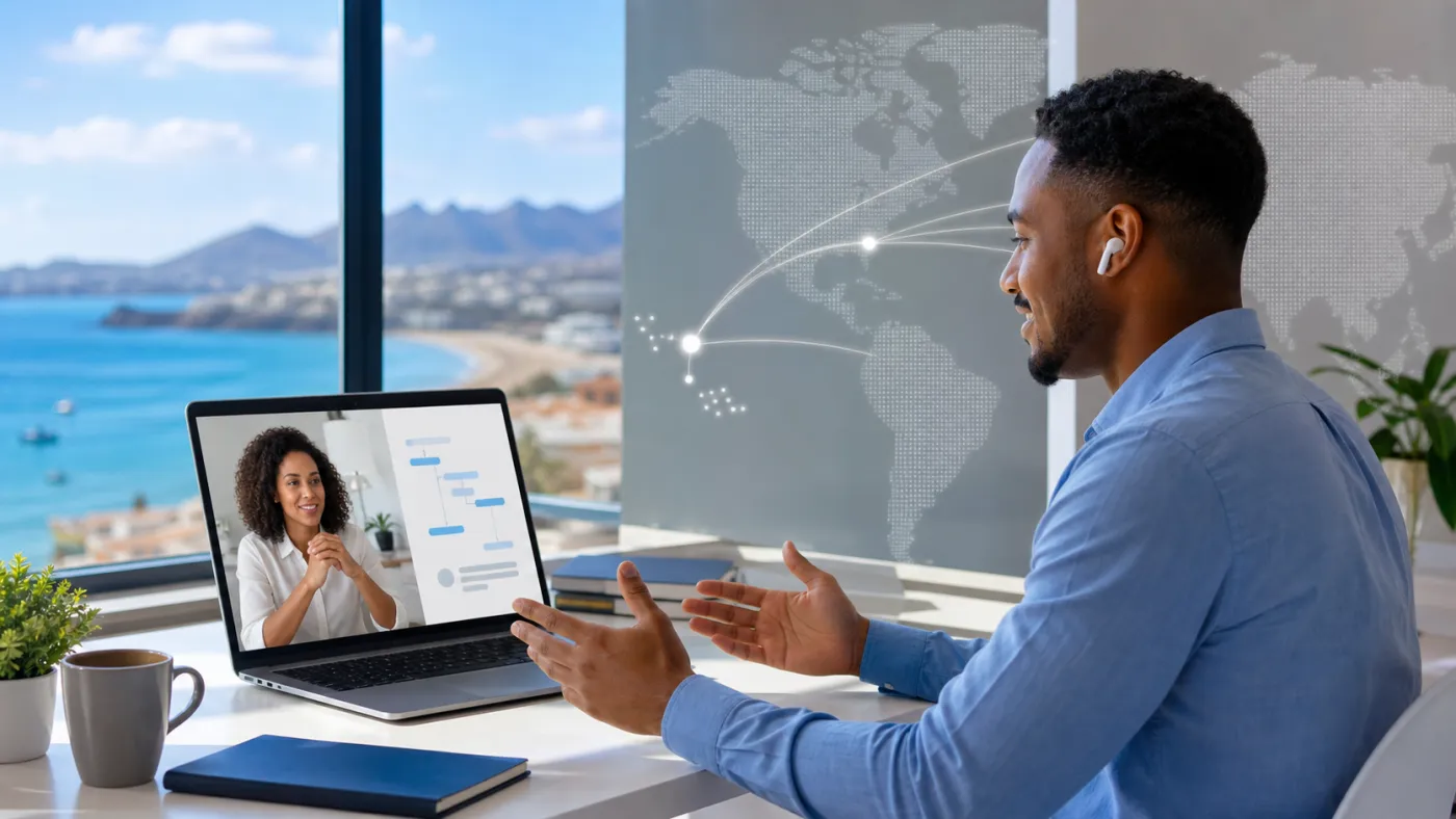 Apoio digital da dkriol para empresas em Cabo Verde, Portugal e clientes internacionais