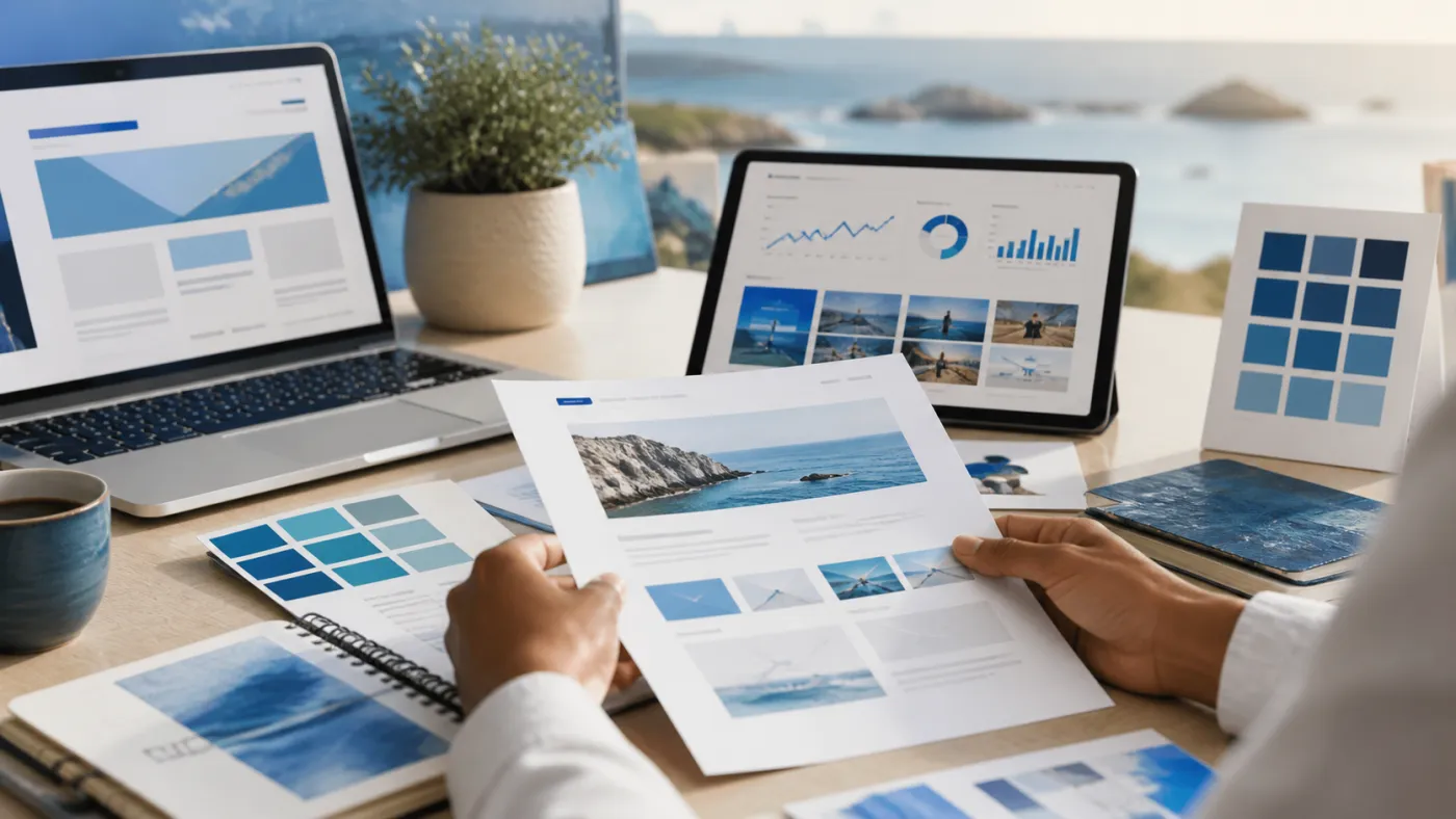 Equipa digital a desenvolver websites, marcas e ferramentas online para empresas em Cabo Verde e no mercado internacional